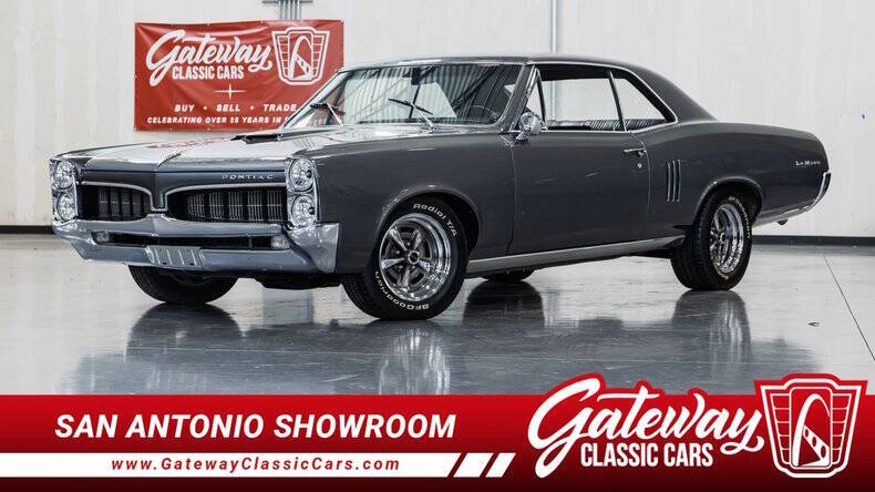 Pontiac-Lemans-1967-Gun-Metal-Gray-Black