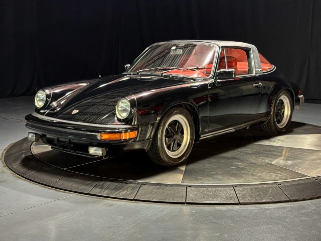 Porsche-911-1978-Convertible-Red