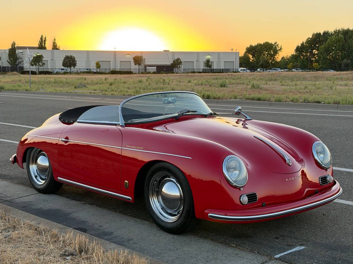 Porsche-Speedster-1957-Red
