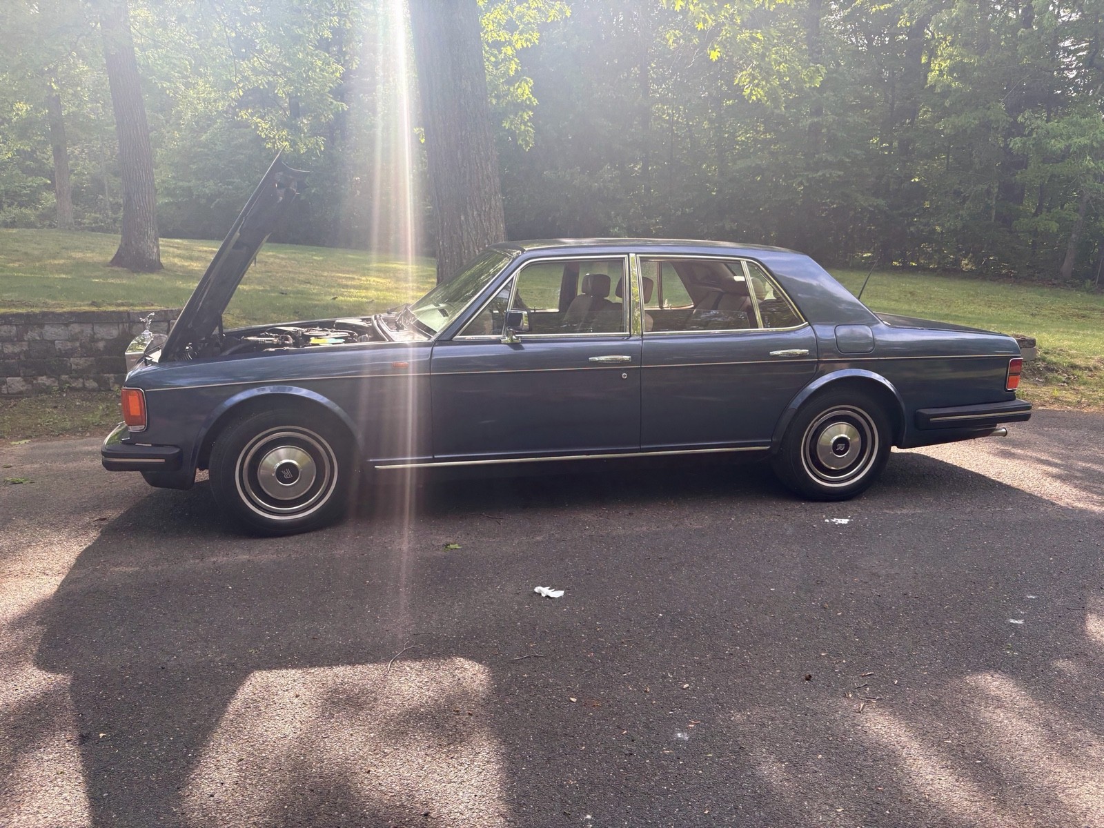Rolls-Royce-Silver-Spirit-1984-Sedan-Blue