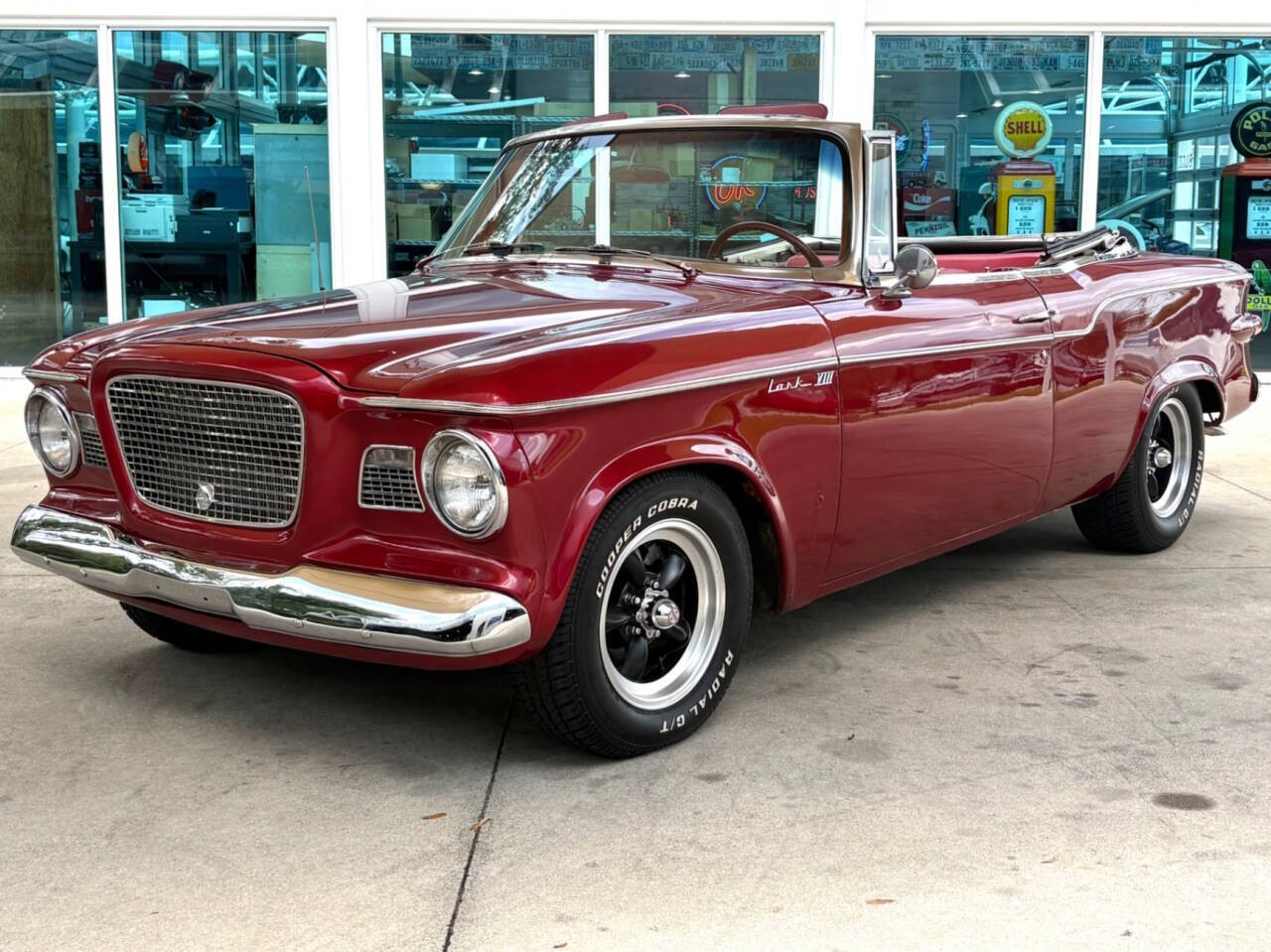 Studebaker-1960-Convertible-Red-White