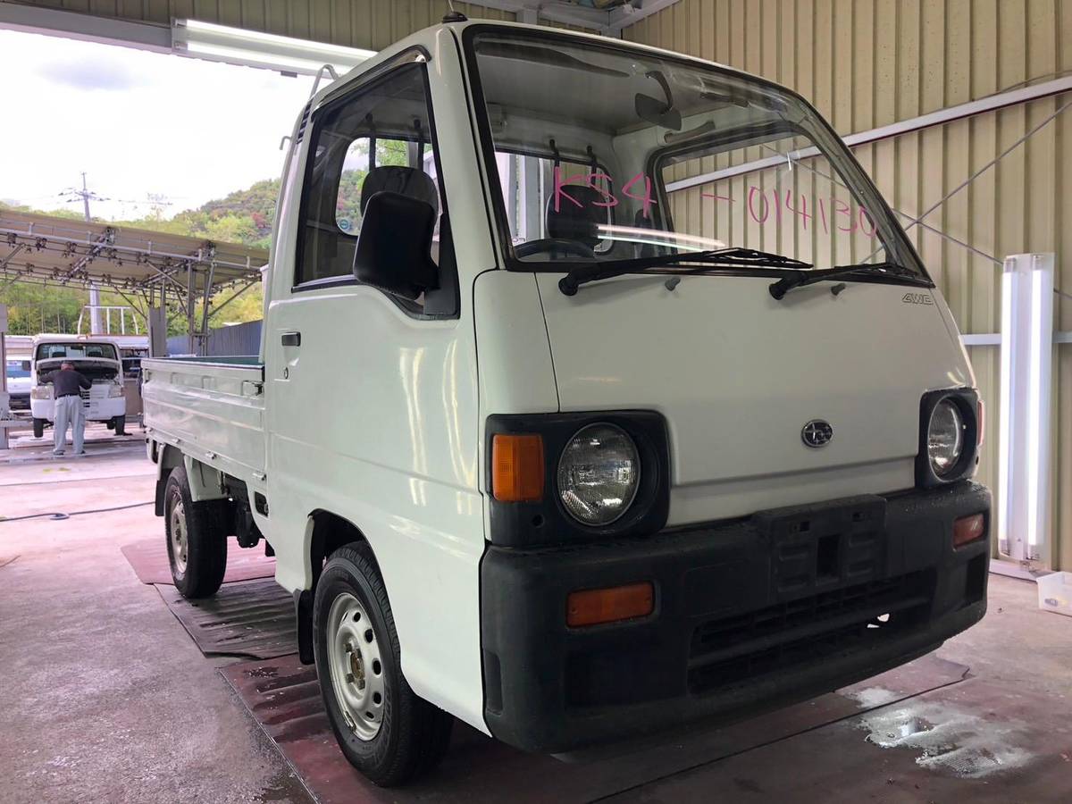Subaru-Sambar-1990-White