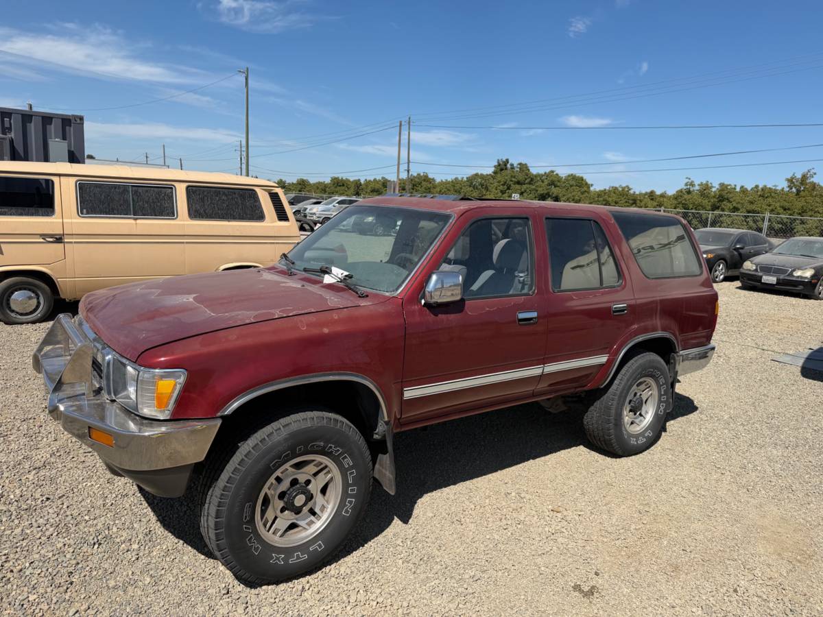 Toyota-4runner-1989-Red