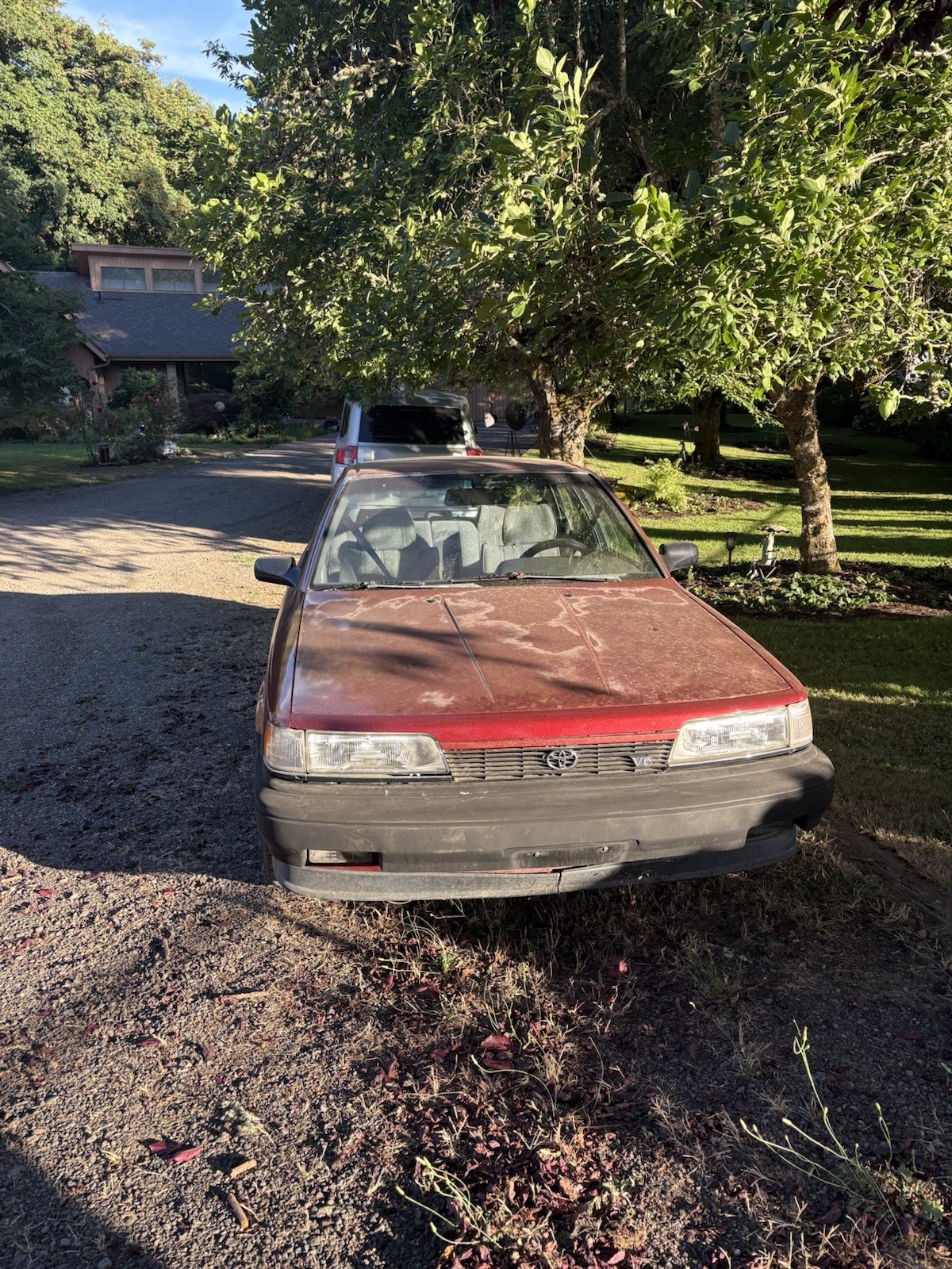 Toyota-Camry-1990-Sedan-Gray
