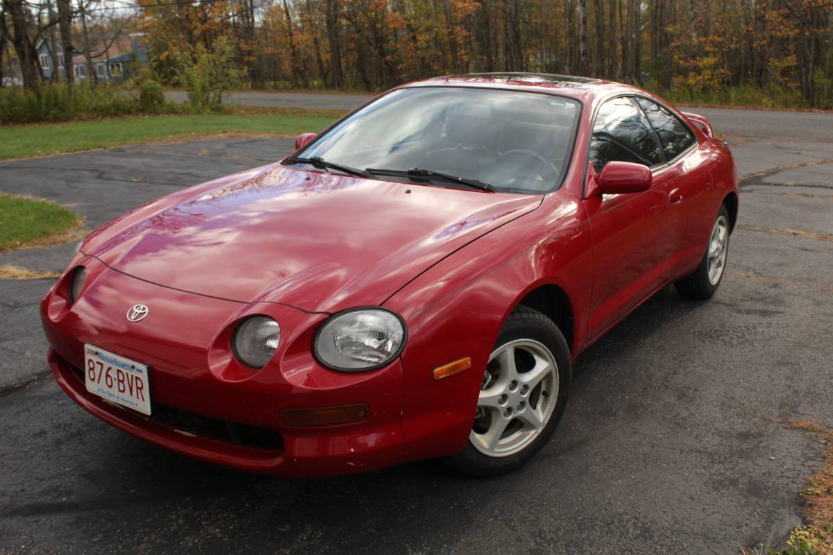 Toyota-Celica-gt-5spd-manual-hatchback-1994-Red