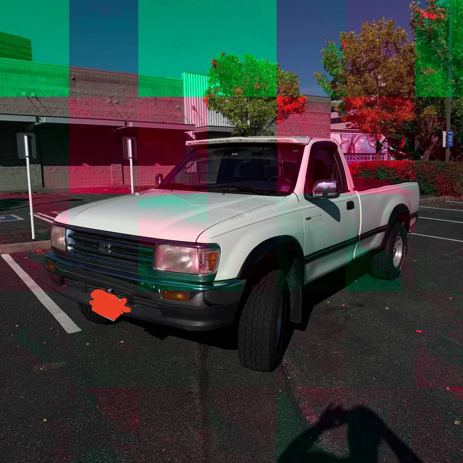 Toyota-T-100-1994-White