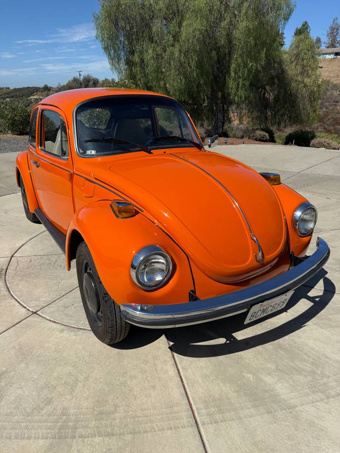 Type-1-bug-sedan-1973-Orange