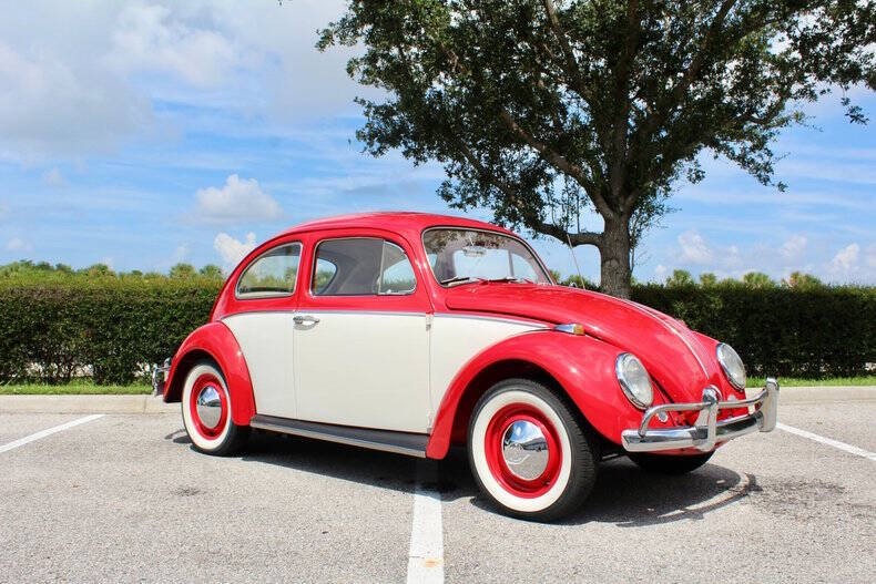 Volkswagen-Beetle-1964-Convertible-Red-and-White
