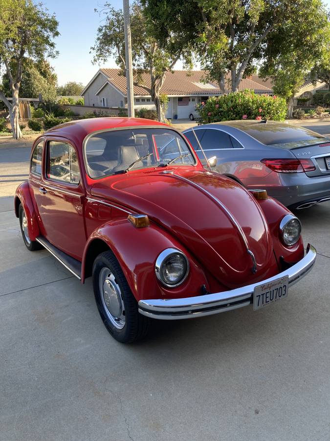 Volkswagen-Beetle-1970-Red