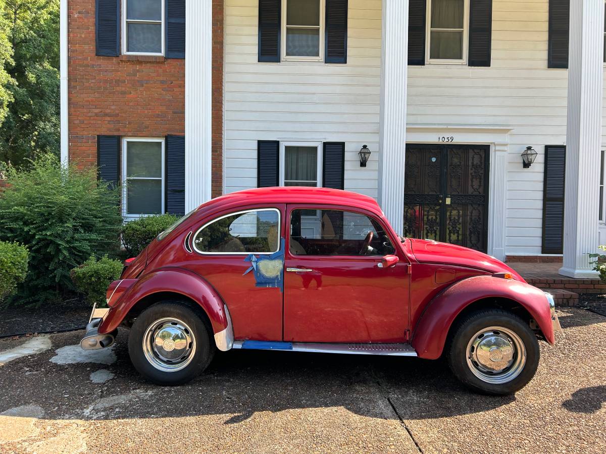 Volkswagen-Beetle-1972-Red