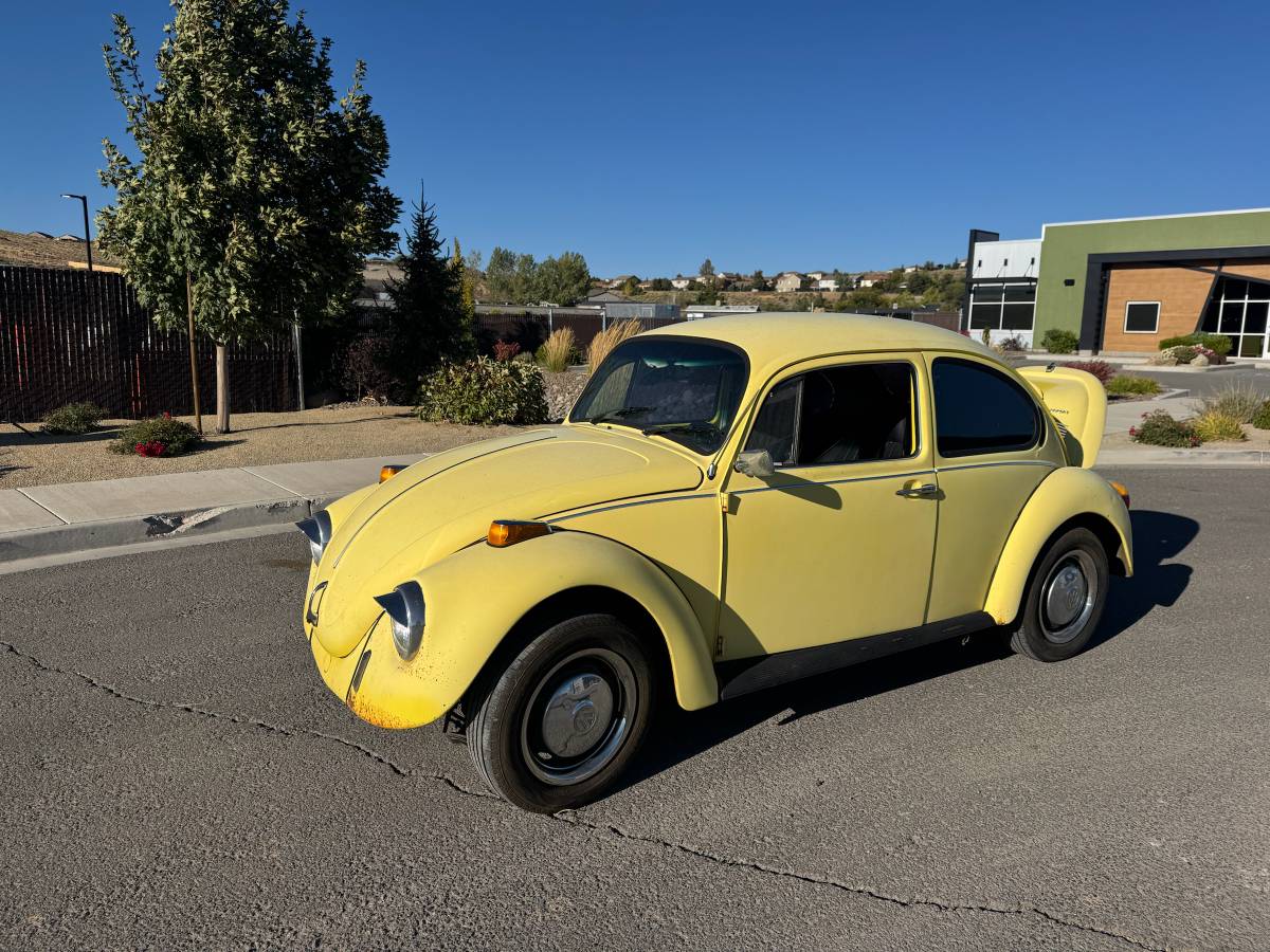 Volkswagen-Beetle-1973-Yellow