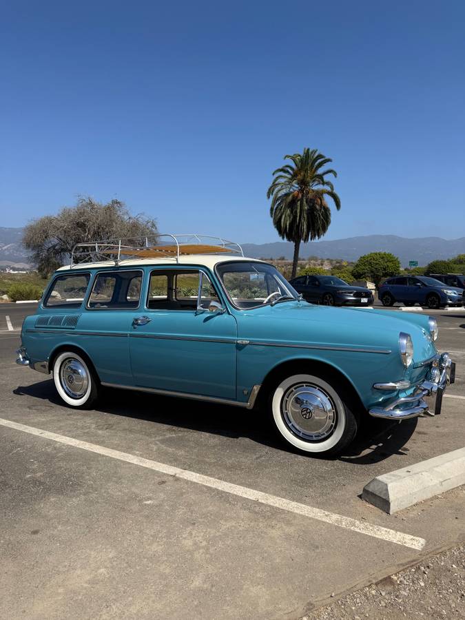 Volkswagen-Squreback-type-3-1965-Blue