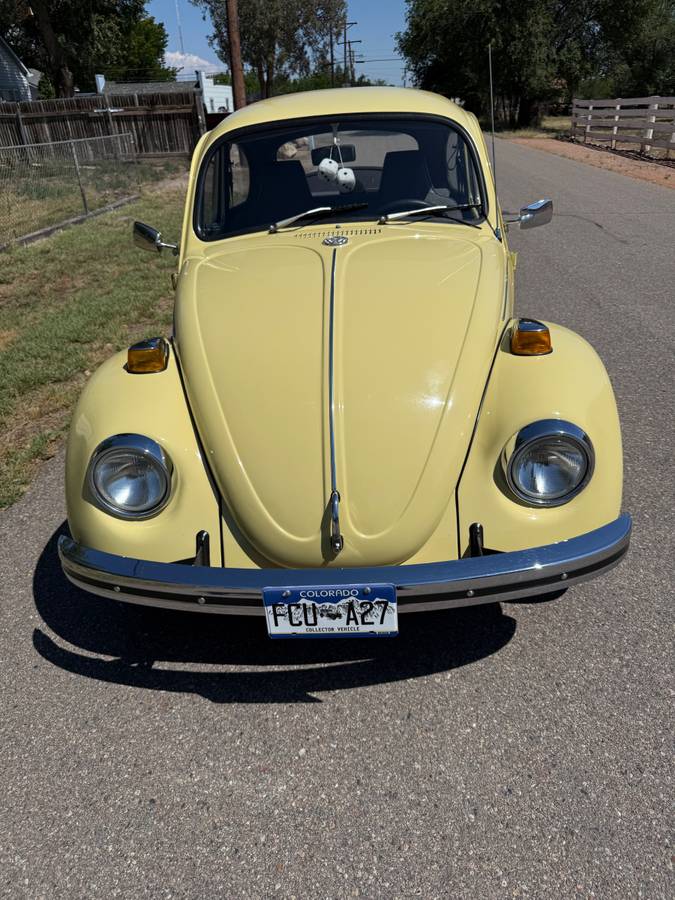 Volkswagen-Standard-bug-1971-Yellow