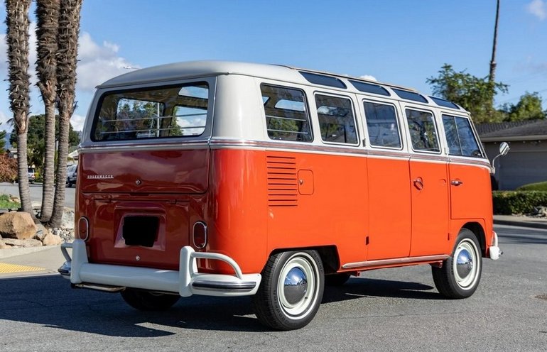 Volkswagen-Transporter-van-1964-Red-White