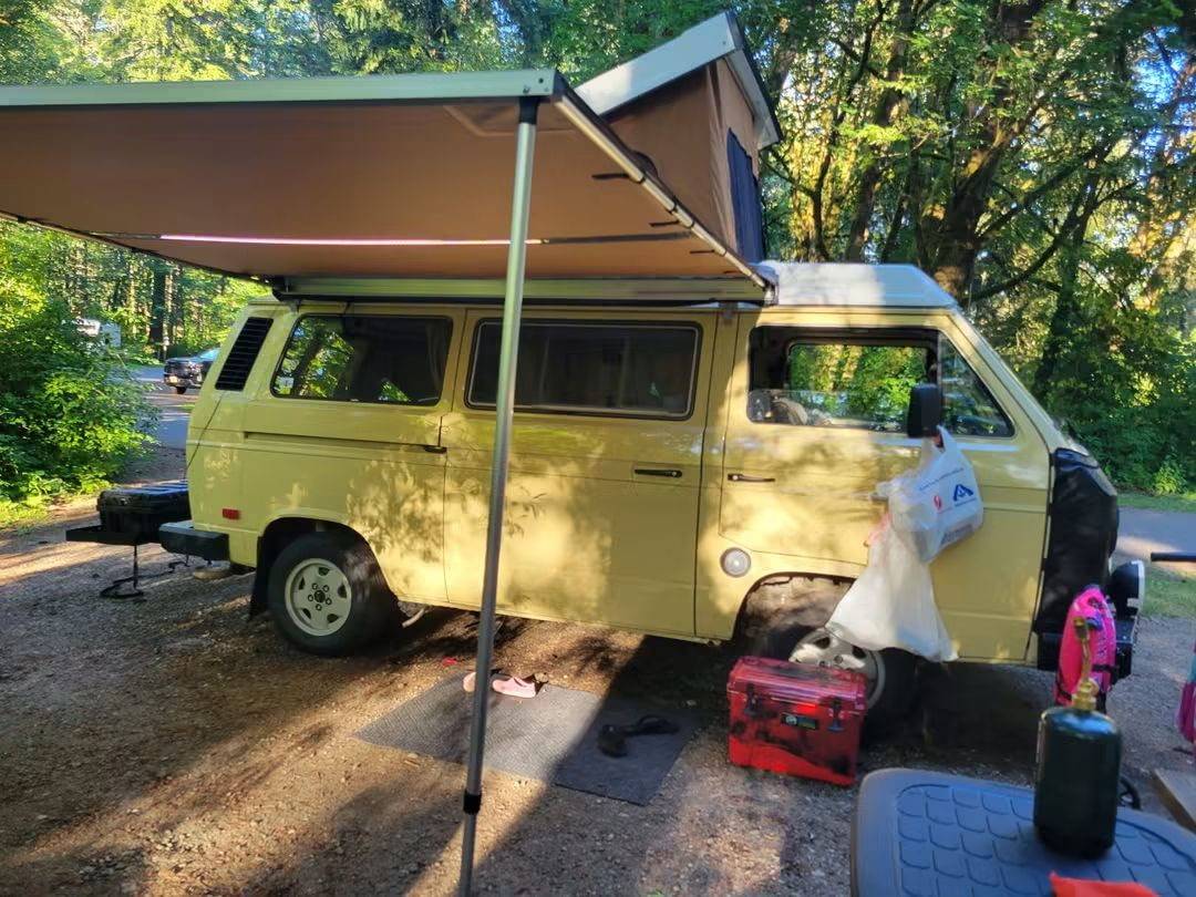 Volkswagen-Vanagon-1983-Brown