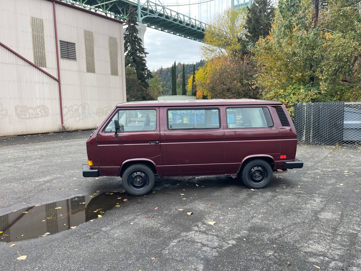 Volkswagen-Vanagon-gl-1991-Red