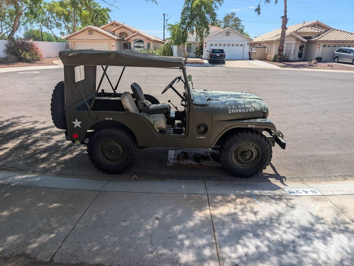 Willy-military-m38a1-1953-Green