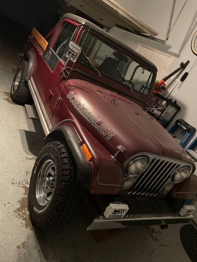 Amc-Jeep-cj-8-1982-Red