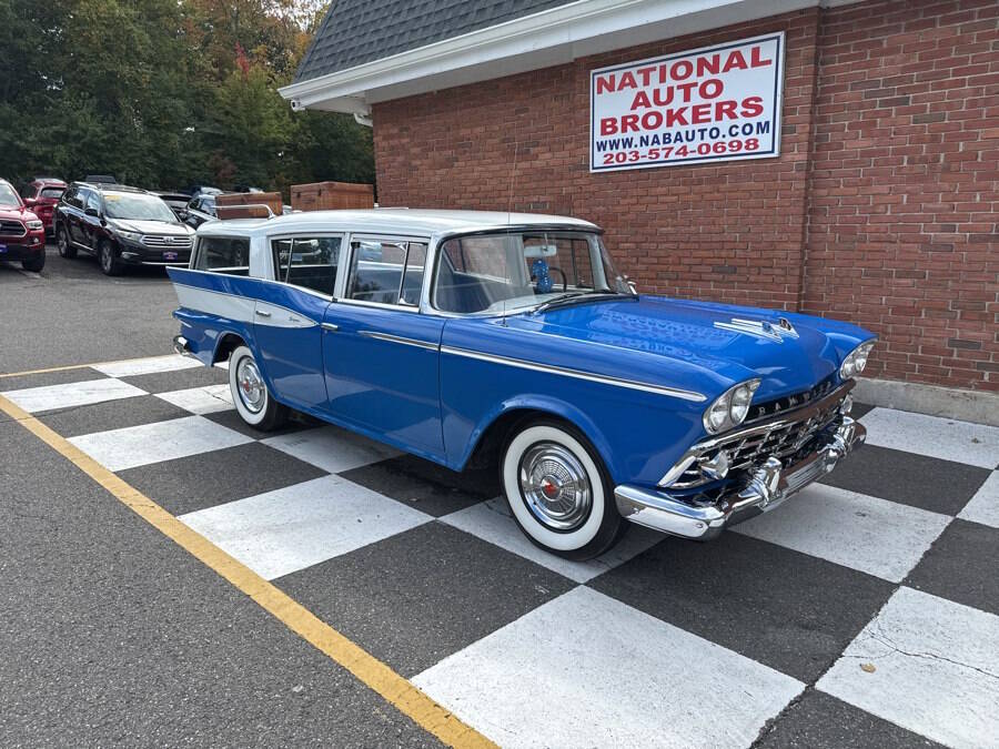 Amc-Rambler-1959-Blue-WhiteBlue