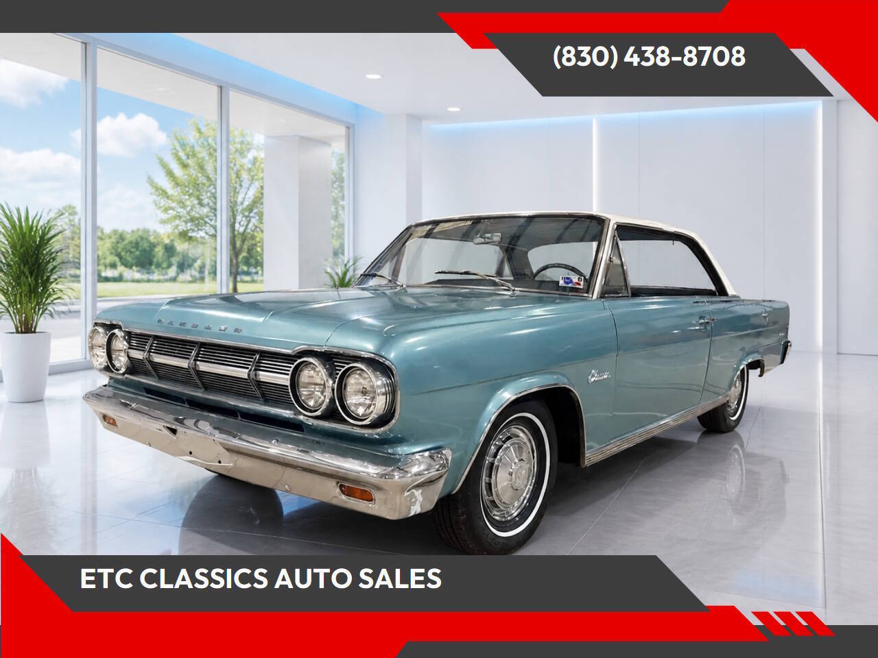 Amc-Rambler-1965-Teal