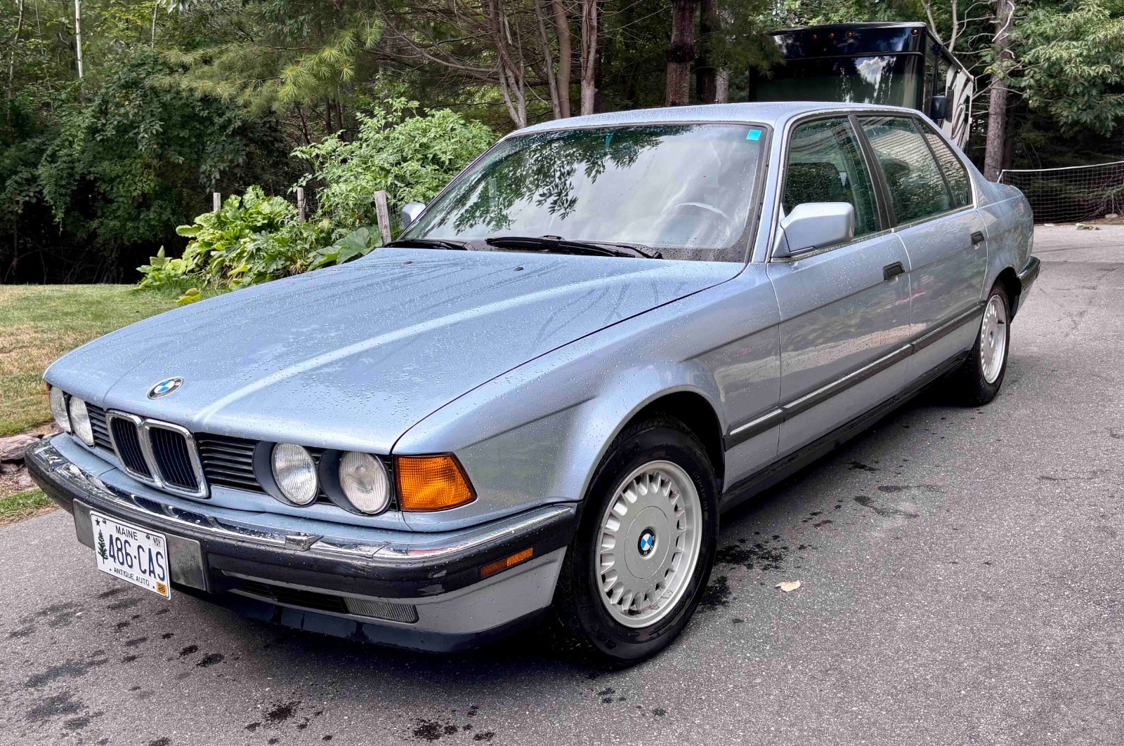 BMW-7-Series-1990-Sedan-Blue