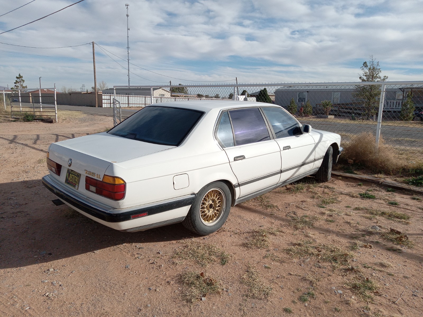 BMW-735iL-1988-Sedan-Tan