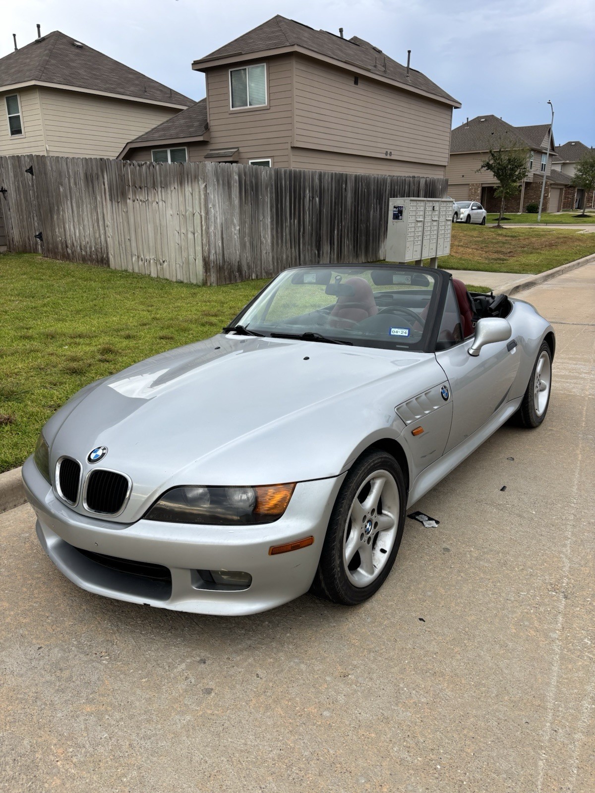 BMW-Z3-1997-Convertible-red
