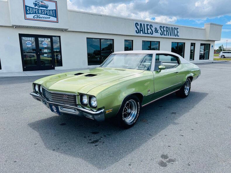 Buick-Gran-sport-1972-Green-White