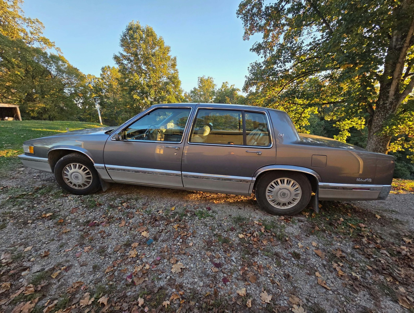 Cadillac-DeVille-1993-Sedan-Tan