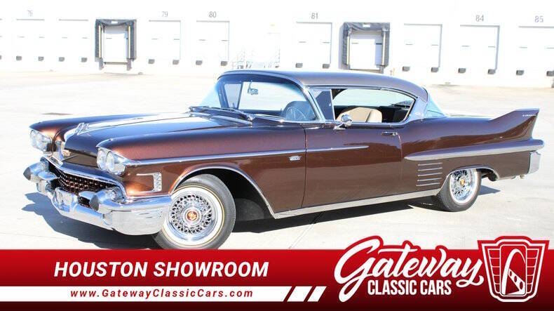 Cadillac-Deville-1958-Brown-Tan