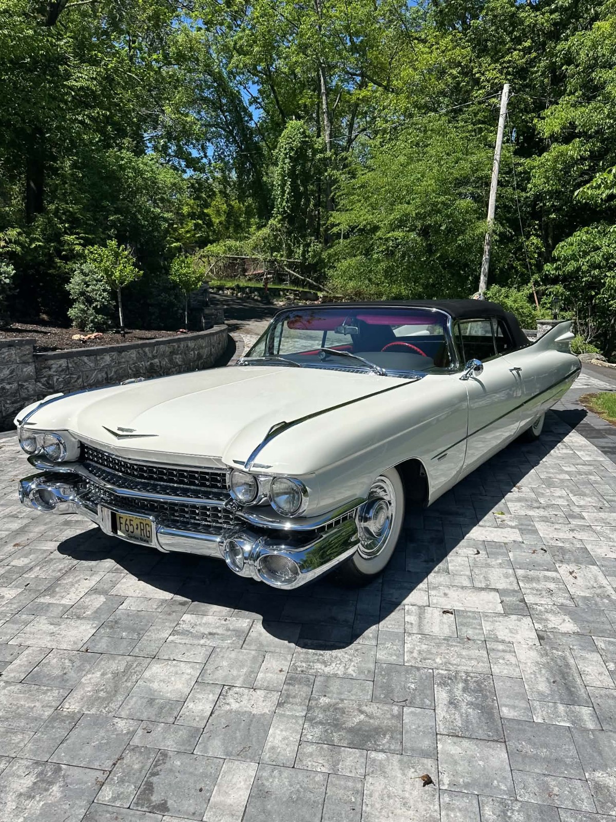 Cadillac-Series-62-1959-Convertible-Red