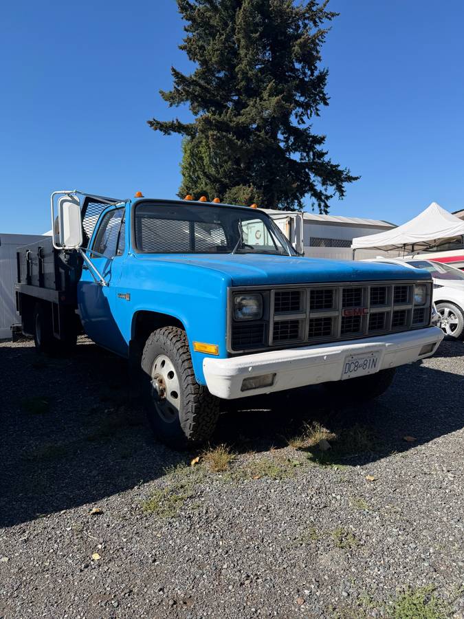 Chevrolet-3500-1981-Blue