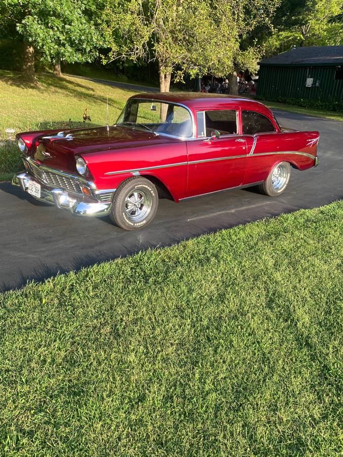 Chevrolet-Bel-air-1956-Red