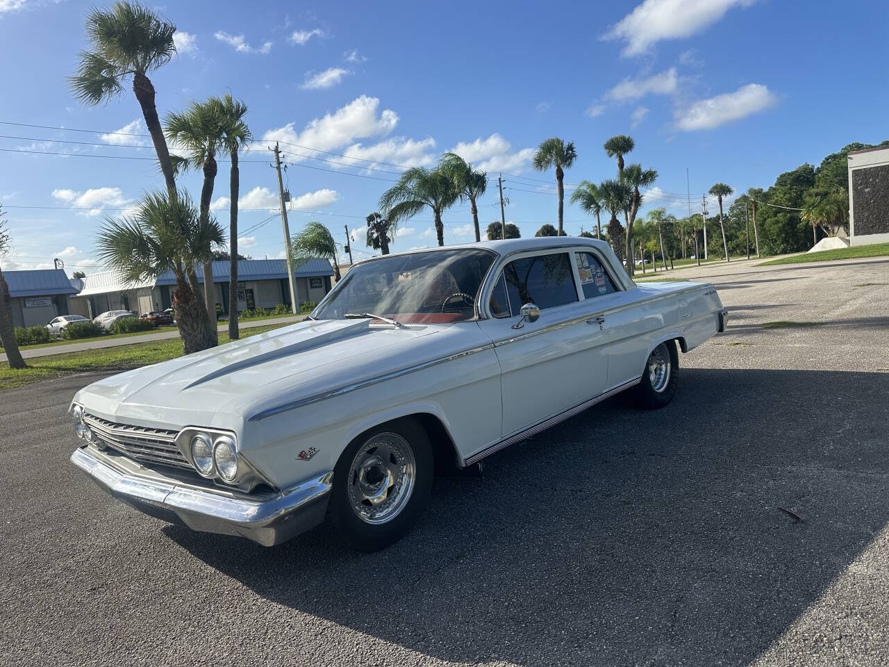 Chevrolet-Bel-air-1962-White-Black