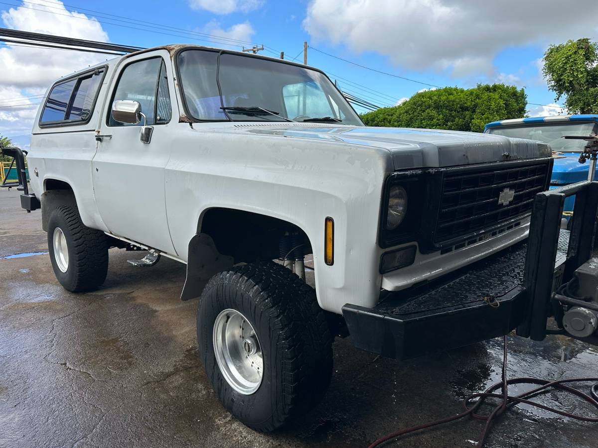 Chevrolet-Blazer-1978-White