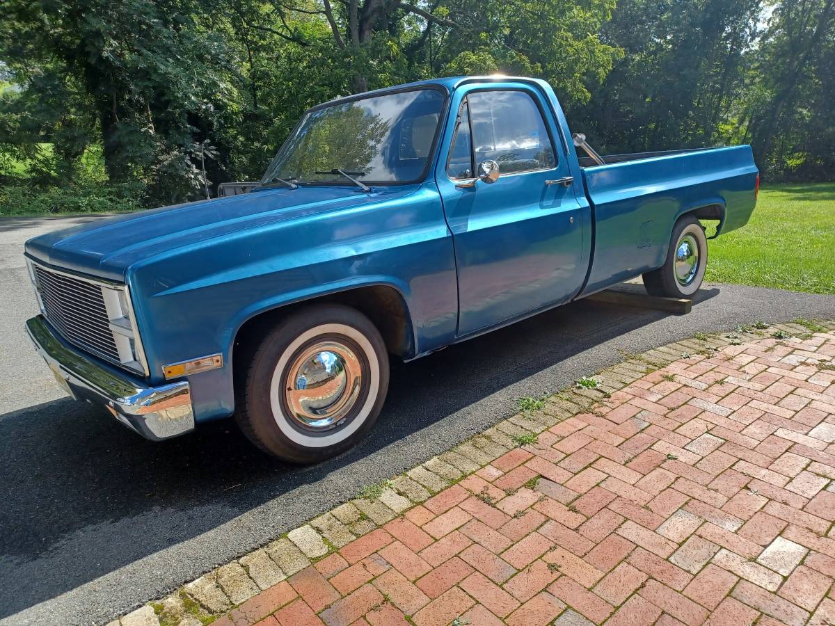 Chevrolet-C10-1981-Blue