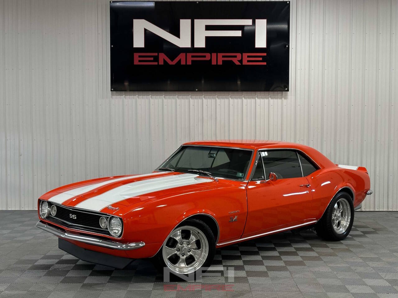 Chevrolet-Camaro-1967-Orange-Black
