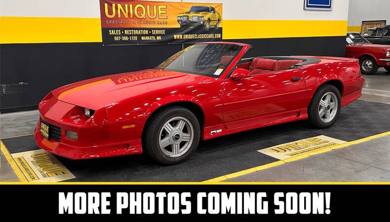 Chevrolet-Camaro-1992-Red