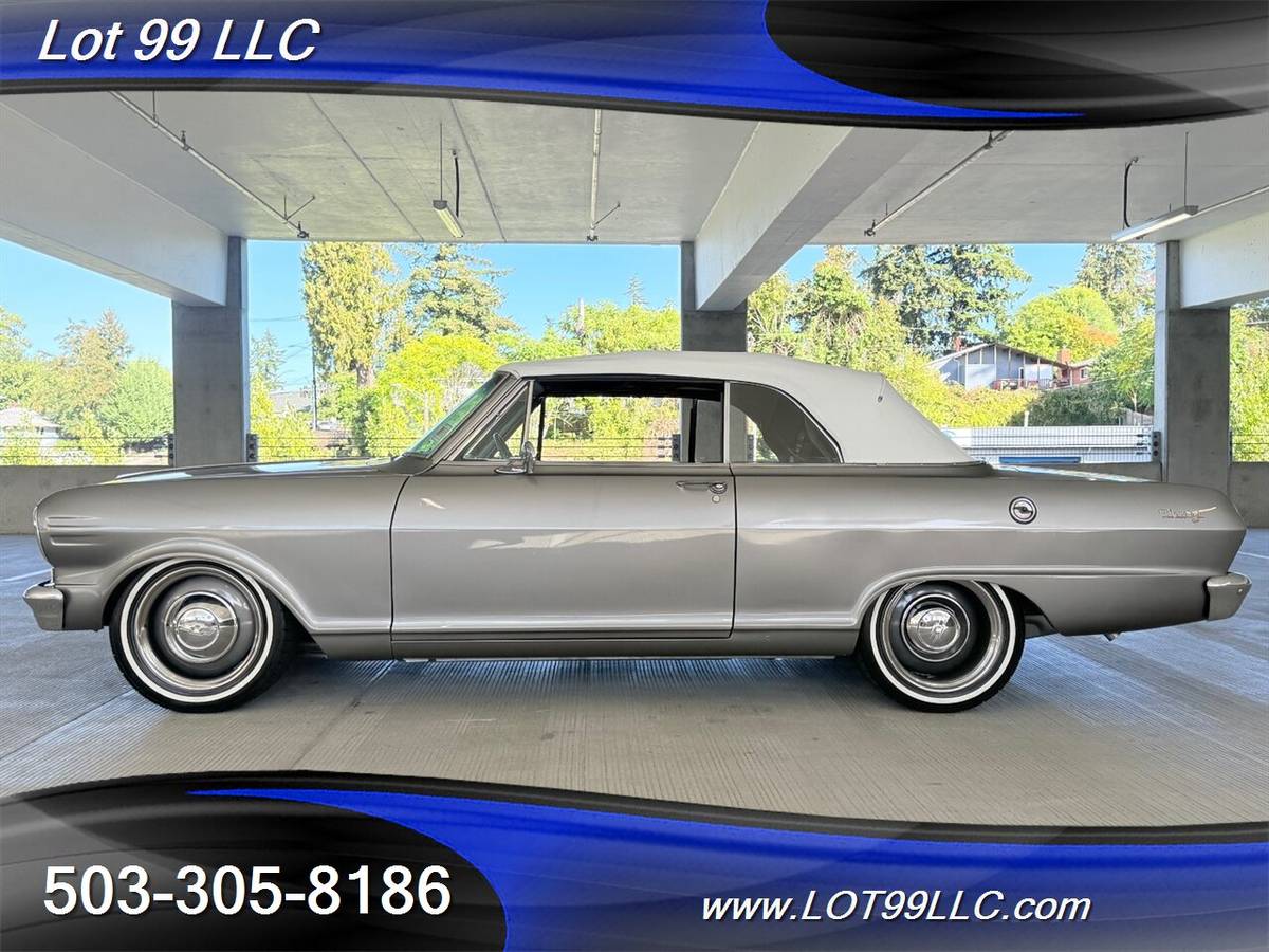 Chevrolet-Chevy-ii-nova-400-convertible-restomod-ls1-5.7-al-1962-Silver