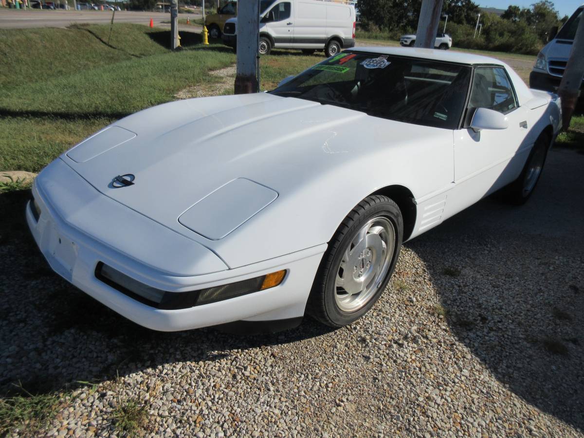 Chevrolet-Convertiable-corvette-1994-White