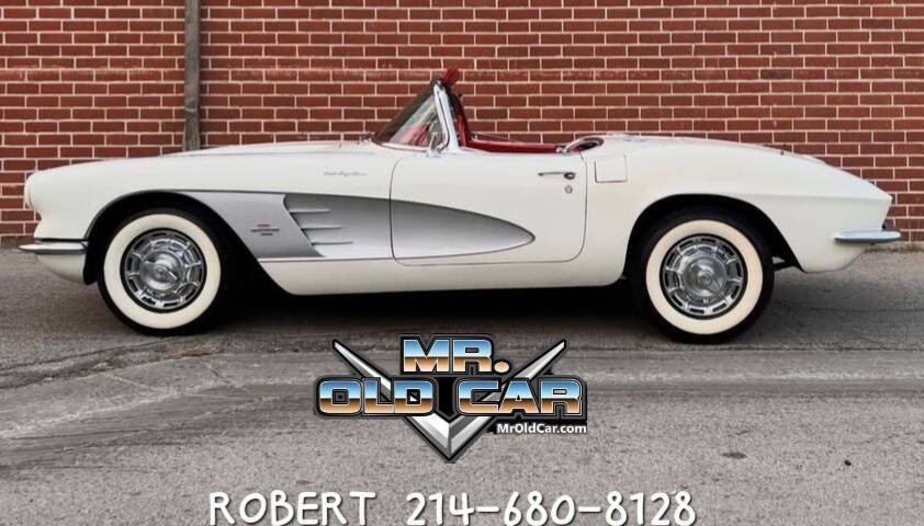 Chevrolet-Corvette-1961-Convertible-Red