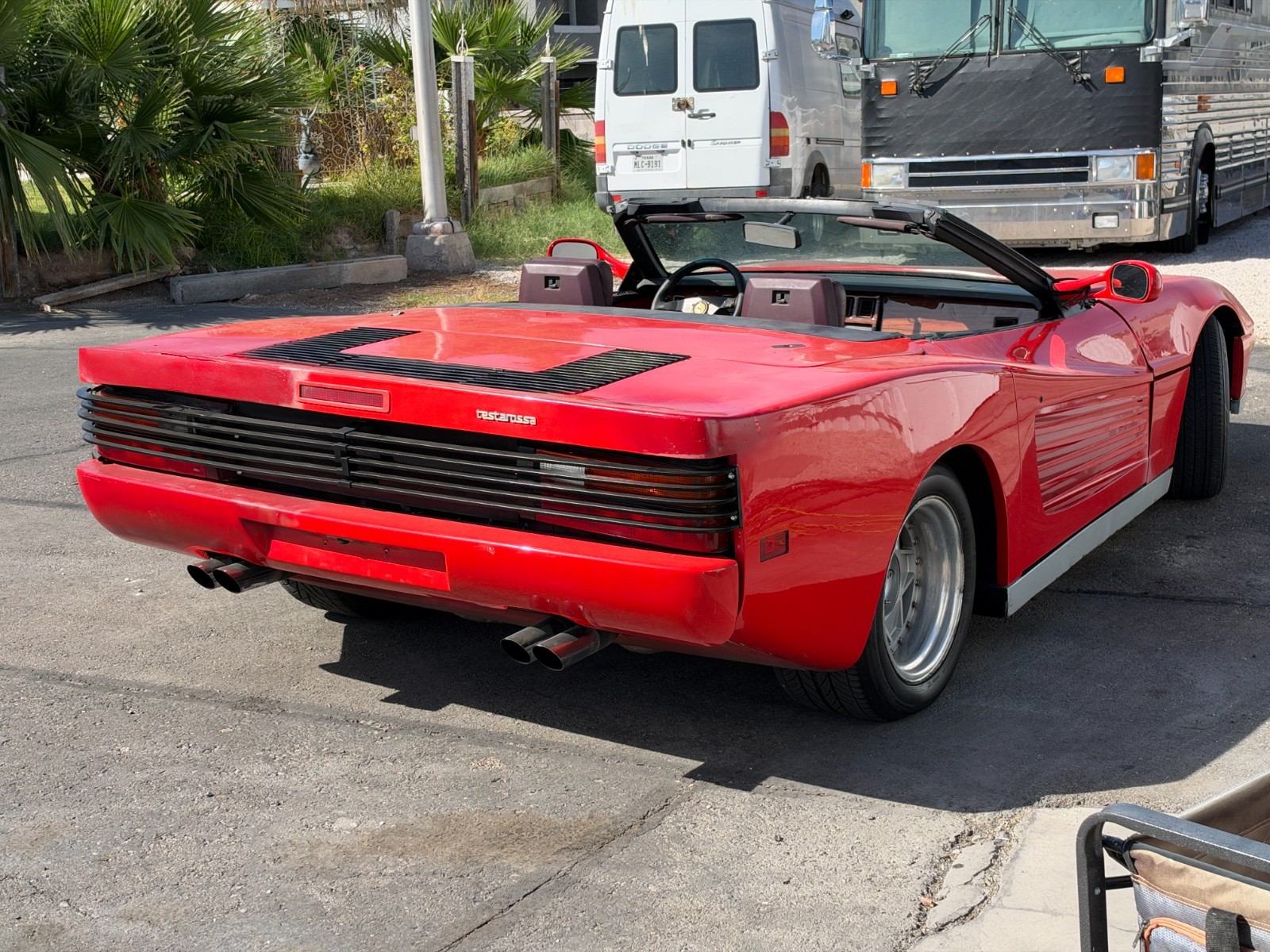 Chevrolet-Corvette-1987-Convertible-Red