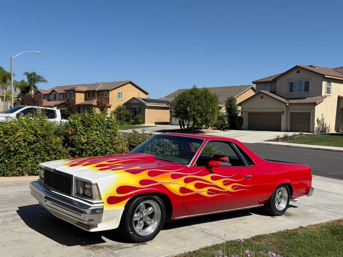 Chevrolet-El-camino-1978-Red