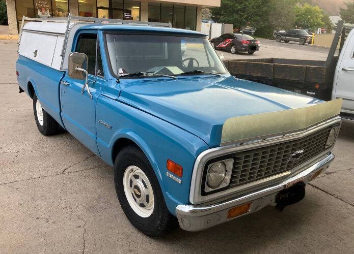 Chevrolet-G-20-1972-Blue