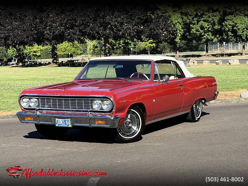 Chevrolet-Malibu-1964-Red
