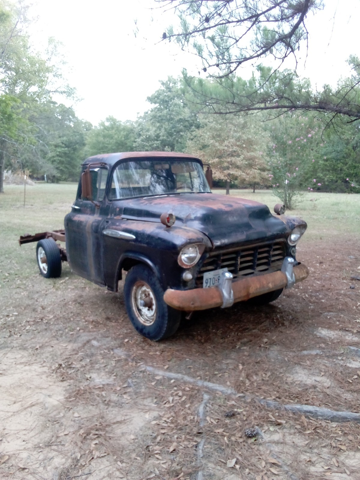 Chevrolet-Other-Pickups-1956-Cab-Chassis-Black