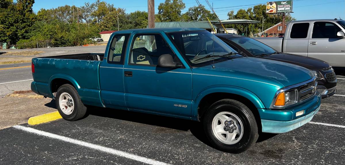 Chevrolet-S10-2wd-1995-Green