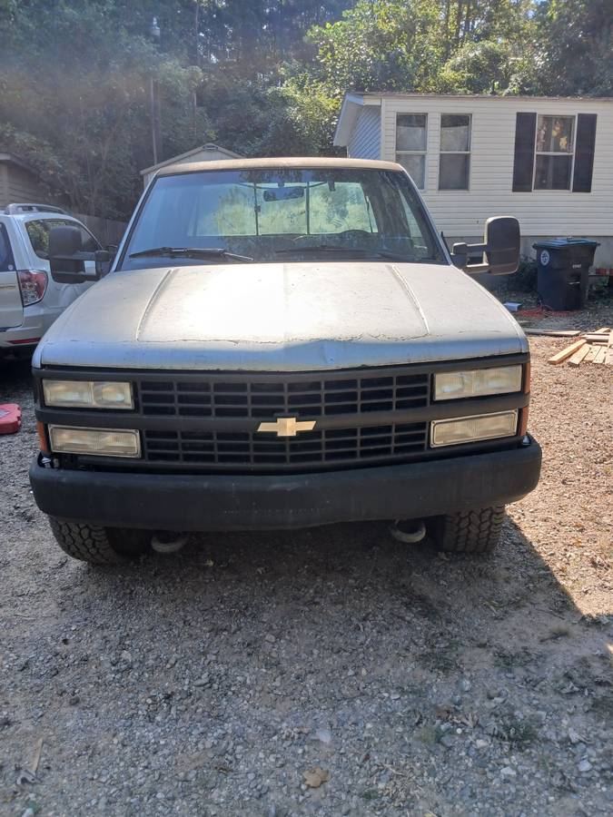 Chevrolet-Silverado-1991-Black
