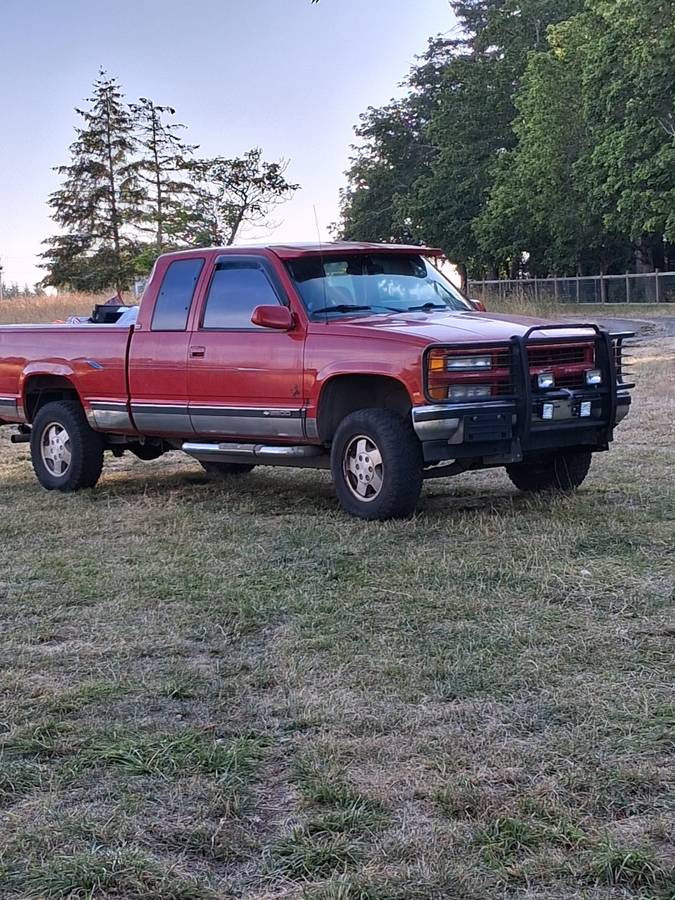 Chevrolet-Silverado-2500-work-truck-1994-Red