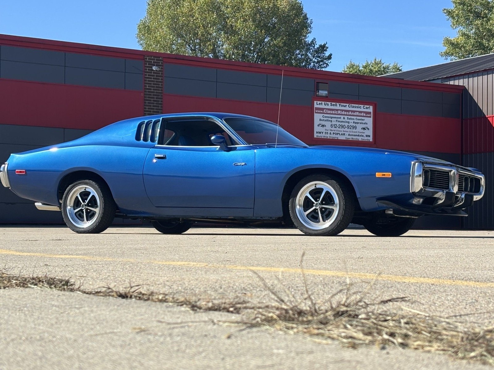 Dodge-Charger-1973-Blue